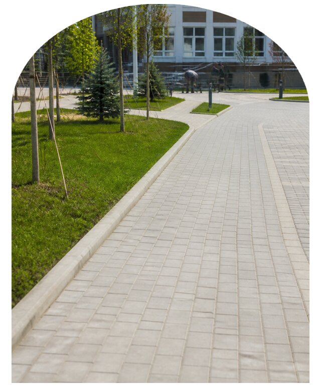 Благоустройство территории школы в Курске по цене 364840 р. | Метпроект-Кус