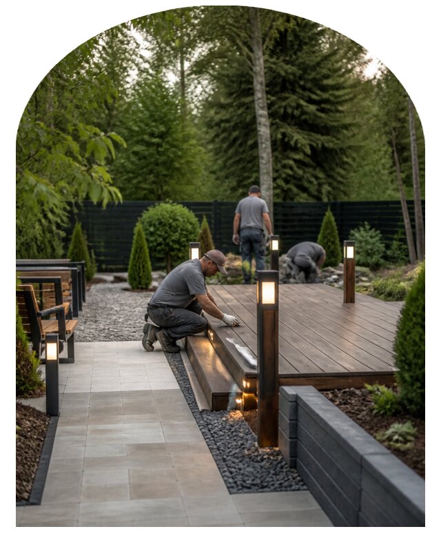 Благоустройство зоны отдыха и рекреационных площадок в Курске